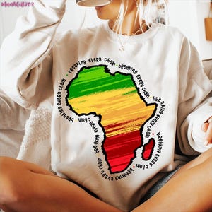 Afrika Karte Juni Teenth PNG, Juniteenth Monat der Schwarzen Geschichte, Black Lives Matter Shirt Design, 1865 Afro Amerika Png Juniteenth Kartensublimation