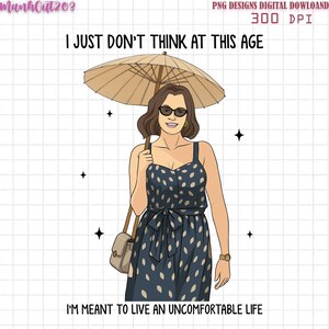 I Just Don&#39;t Think At This Age png, Funny Parker Posey png, The White Lotus Movie png, Uncomfortable Life png, White Lotus Season 3 Quote