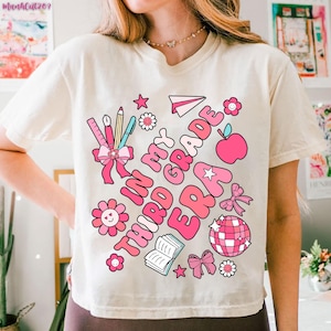 En mi época de tercer grado (Png), Letras geniales de tercer grado (Png), Camiseta de la época del maestro (Png), Descarga instantánea de silueta de Cricut