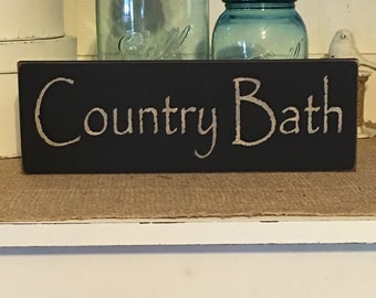 Primitive Bathroom Etsy