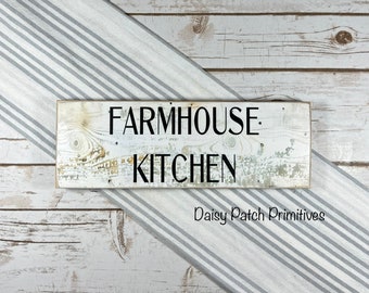 Farmhouse Kitchen Sign ~ Farmhouse County Style Wall Decor