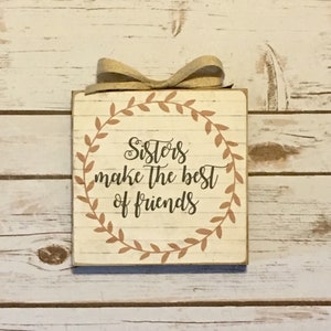 Sister,Sister Gift,Gift for Sister,Best Friend Gift,Personalized Gift,Personalized Sign,Family,Sister Sign