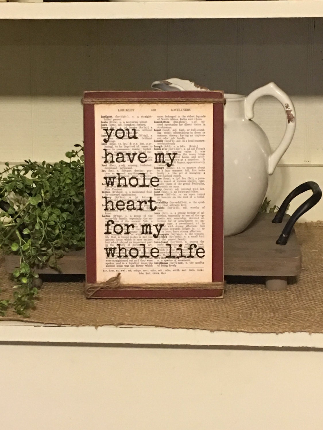 Farmhouse Decor,primitive Decor,rustic Decor,inspirational Quote ...