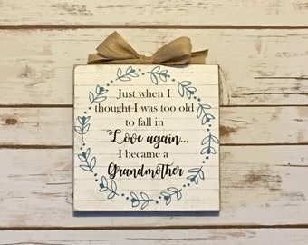 Mother's Day Gift,Grandparent Gift,Mimi Sign,Mom Sign,Nanny Sign,Personalized Gift,Primitive, Rustic Sign