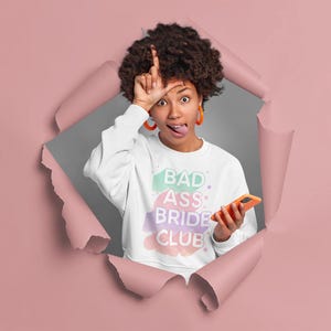 Bride Sweatshirt, Bride Shirt, Bridal Sweatshirt, Engagement Shirt, Engagement sweatshirt,White Bride Sweatshirt,White Engagement Sweatshirt