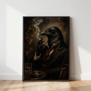 raven smoking a cigarette Raven a Cigarettes