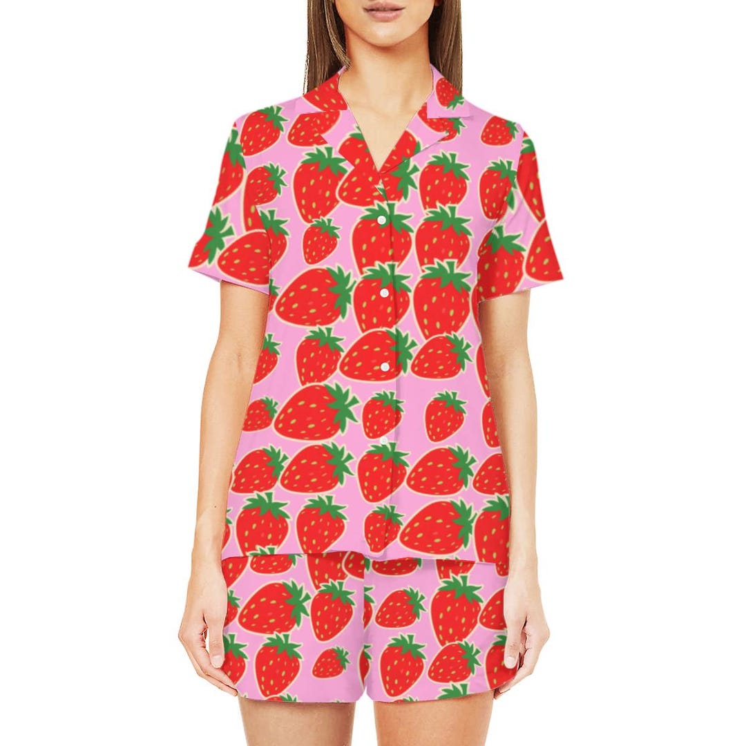 PRE ORDER NINI STRAWBERRY JAM PANT SET