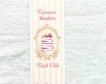 Romance Readers Book Club Bookmark