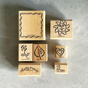 Stampin&#39; Up! Framed Fun Stamp Set 2001