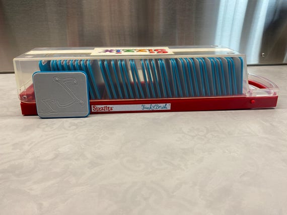 Sizzix Sizzlits Alphabet Die Sets - Etsy