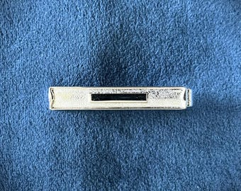 Classic Silver Bar Vintage Tie Clip