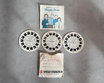 Happy Days Gaf View Master 3 Reel Set