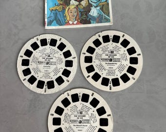 Wizard of Oz Gaf View Master 3 Reel Set