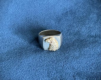 Vintage Mexican 925 Silver Signet Ring | Bold Square Face