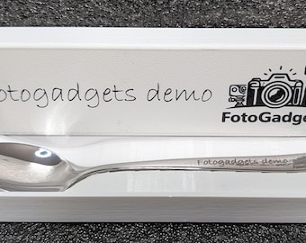 Teelöffel mit individueller Gravur