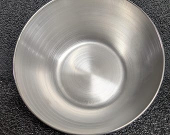 Edelstahlschüssel mit individueller Gravur
