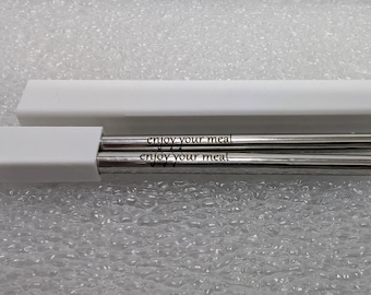 Essstäbchen mit individueller Gravur