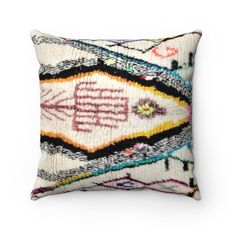 MULTICOLOR KNIT PILLOW main image 1
