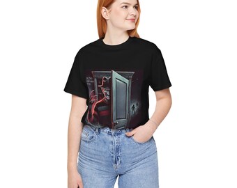 Horror Movie Tee, Freddy Krueger Shirt, Nightmare on Elm Street Tshirt, Halloween Graphic Tee, Scary Movie Shirt, Unisex Jersey Short Sleeve