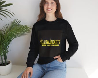 Yellowjackets TV Show Sweatshirt, Horror Theme, Unisex Crewneck Jumper, Graphic Print Pullover, Gift for Fans, Long Sleeve Shirt