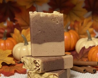 The Cozy One – Pumpkin Pecan Goat Milk Artisan Soap