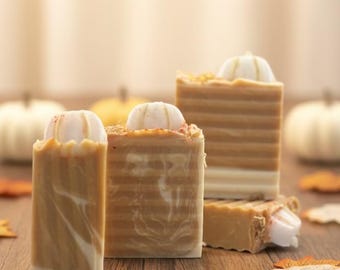 Pumpkin Field – Limited Edition Coconut Cream And Honey Handmade Fall Soap | Handmade Soap, Pumpkin Spice Soap