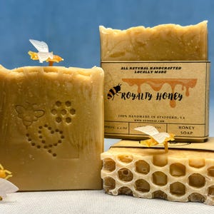 Royalty Honey Soap Bar- Handmade Soap