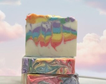 Smell the Rainbow | Coconut-Free Tallow Handmade Soap