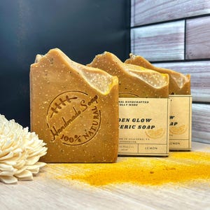 Turmeric Soap Golden Glow- Handmade Soap