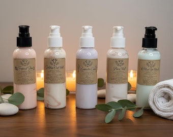 Handcrafted Goat Milk Lotion Collection | 4 oz Boutique Body Lotion