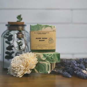 Aloe Vera Soap-Single Bar