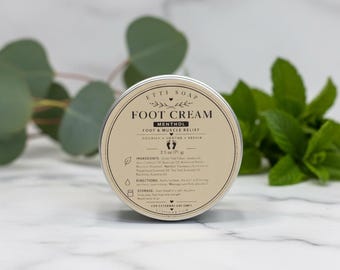 Cooling Menthol Tallow Cream – Feet & Tired Muscles