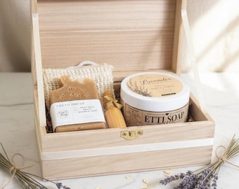 Goat Milk Spa Gift Set | Handmade Soap & Whipped Sugar Scrub