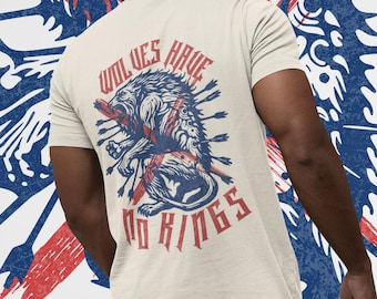 The Realm of the Elderlings, Wolves Have No Kings T-Shirt || Nighteyes, Robin Hobb, Comfort Colors