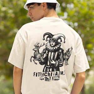 Fitz and The Fool Shirt || Realm of the Elderlings Merch, Fitzchivalry, Farseer Trilogy, Robin Hobb, ROTE