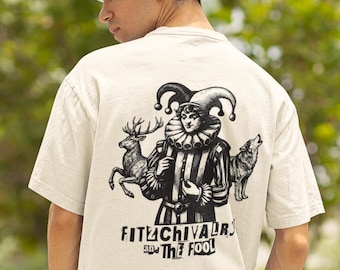 Fitz and The Fool Shirt || Realm of the Elderlings Merch, Fitzchivalry, Farseer Trilogy, Robin Hobb, ROTE