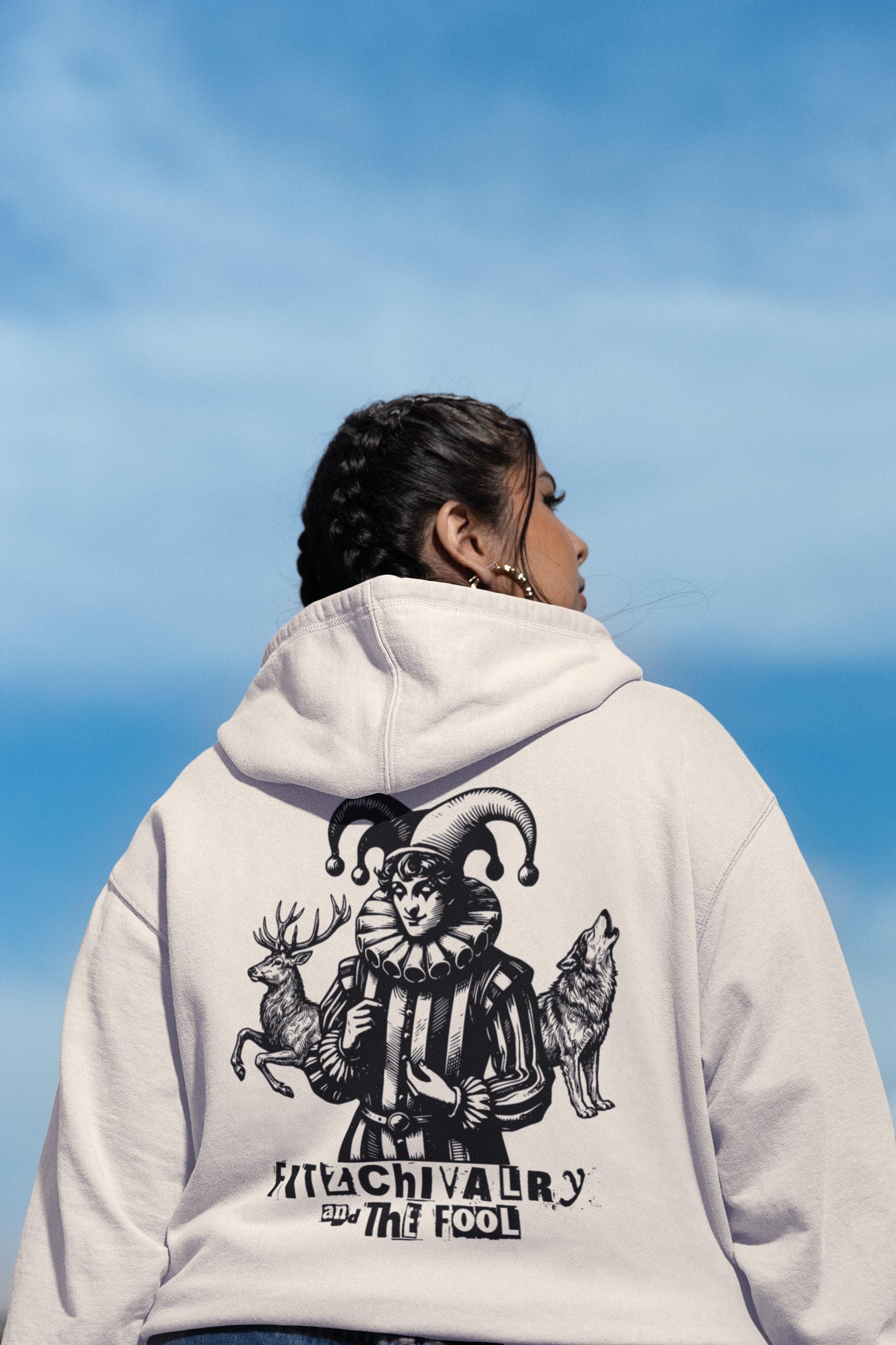 Fitz and the Fool Hoodie || Realm of the Elderlings Merch, Fitzchivalry ...