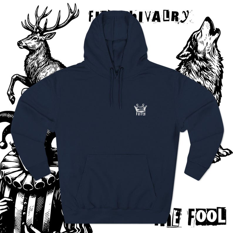 Fitz and the Fool Hoodie || Realm of the Elderlings Merch, Fitzchivalry ...