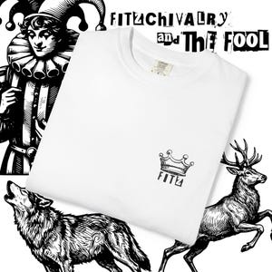 Fitz and The Fool Shirt || Realm of the Elderlings Merch, Fitzchivalry, Farseer Trilogy, Robin Hobb, ROTE image 9