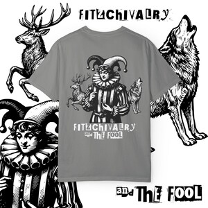 Fitz and The Fool Shirt || Realm of the Elderlings Merch, Fitzchivalry, Farseer Trilogy, Robin Hobb, ROTE Granite