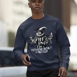 Fitz and The Fool Sweatshirt || Realm of the Elderlings Merch, Fitzchivalry, The Farseer Trilogy, Robin Hobb, ROTE image 6