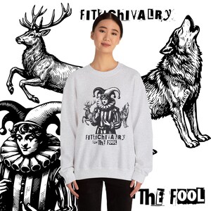 Fitz and The Fool Sweatshirt || Realm of the Elderlings Merch, Fitzchivalry, The Farseer Trilogy, Robin Hobb, ROTE image 7