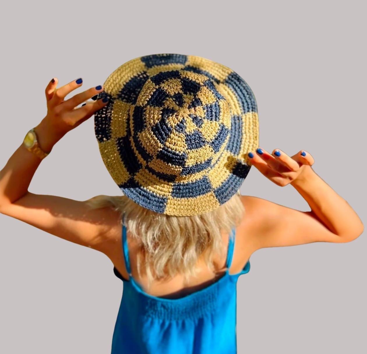 Straw Bucket Hat Lightweight Woven Sun Beach Fisherman Cap Foldable Travel Foldable Straw Hat Farming Caps Sun Protection Straw Woven  main image 2