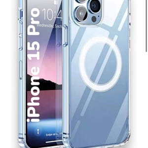 Custodia trasparente per iPhone 15 Pro