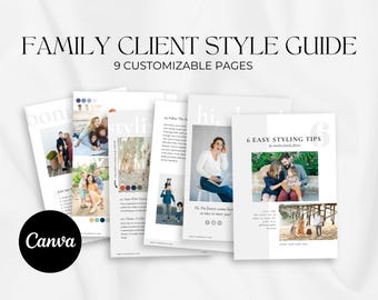 Family Client Style Guide for Canva