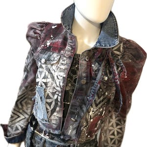 Woman’s Custom Denim Jacket, Size S