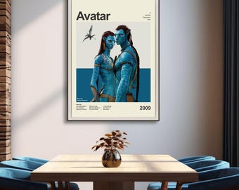 Avatar 2009 Poster: Avatar Movie Print (Digital Download)