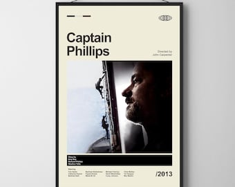 Captain Phillips Poster: Tom Hanks Movie Print (Digital Download)