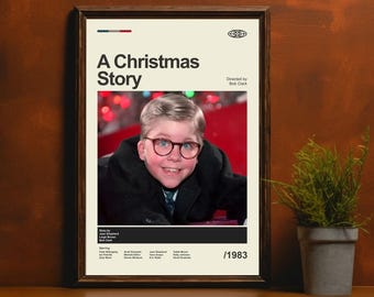 A Christmas Story Poster: A Christmas Story Movie Print (Digital Download)