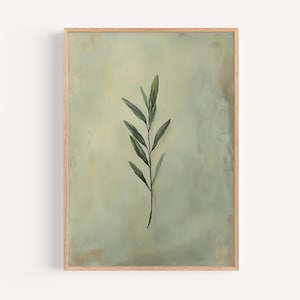 Olive Branch of Peace, DIGITAL DOWNLOAD, Minimalist Botanical Art, Christian Wall Decor, Modern Scripture Printable, Nature Inspired Faith
